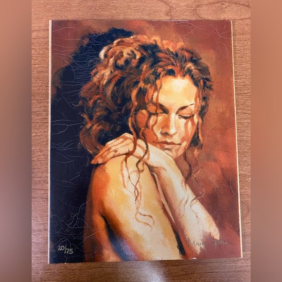 MARK SPAIN PRINT "HEAD STUDY I” - Picture 1 of 5